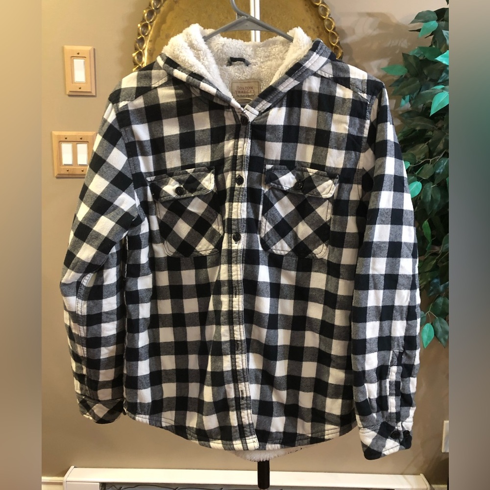 Button up shacket